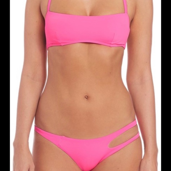 L’agent by Agent Provocateur pink Agata bikini (set) top and bottom small medium - Picture 1 of 2